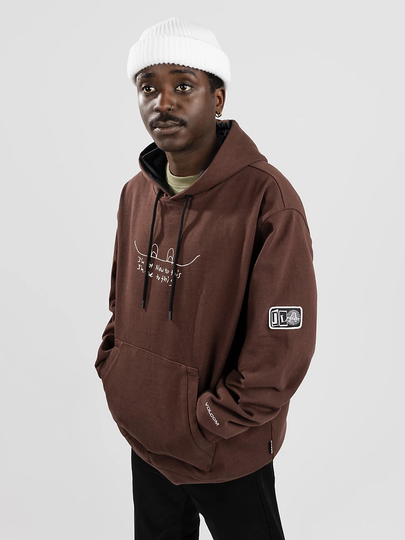Volcom D.I. Hoodie ruskea