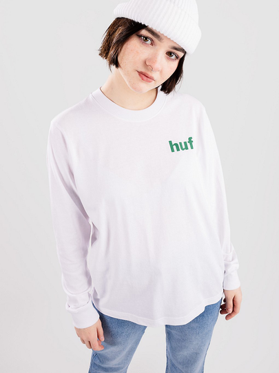 HUF Dandelion Relax Long Sleeve T-Shirt valkoinen