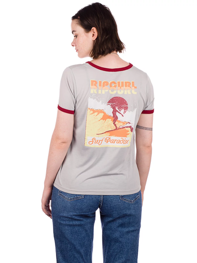 Rip Curl Ringer T-Shirt harmaa