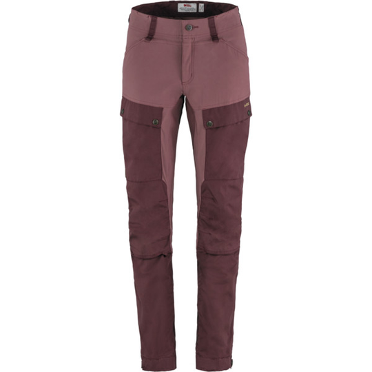 Fjällräven Keb Trousers W Short - Port-mesa Purple - Naiset - 32