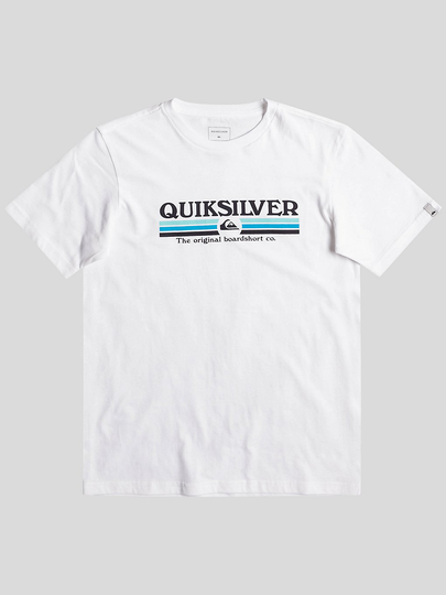 Quiksilver Lined Up T-Shirt valkoinen