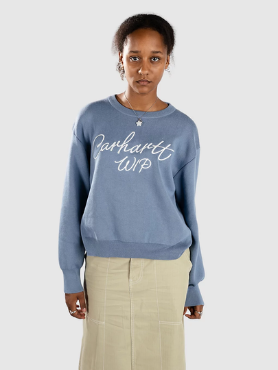 Carhartt WIP Signature Neule sininen