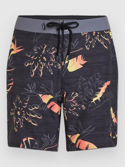 O'Neill Hyperfreak Mysto Scallop 19" Surffishortsit musta