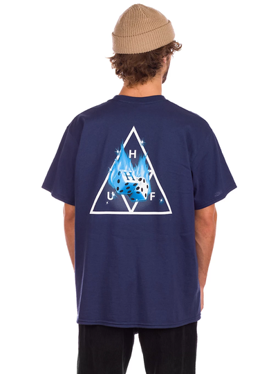 HUF Hot Dice TT T-Shirt sininen