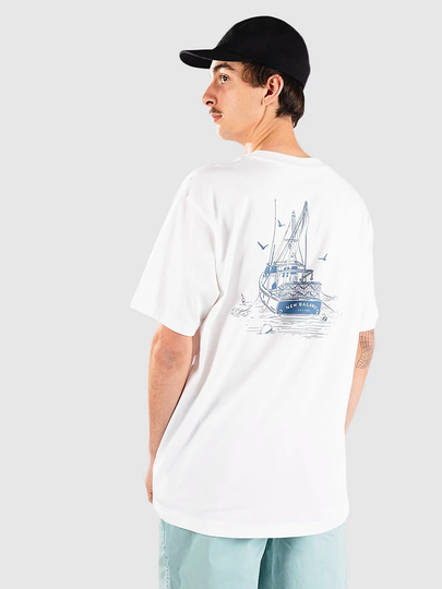 New Balance Lobster Boat T-paita valkoinen