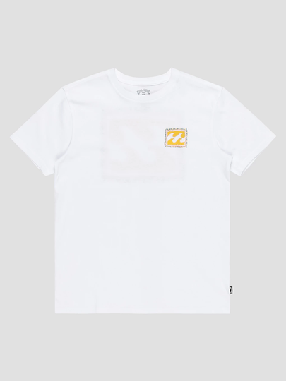 Billabong Crayon Wave Kids T-Paita valkoinen