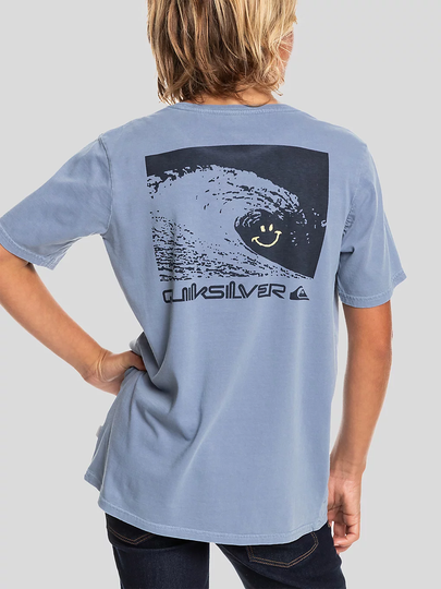 Quiksilver Smiley Waves T-Shirt violet