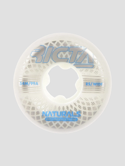 Ricta Reflective Naturals Wide 99A 54mm Wheels valkoinen