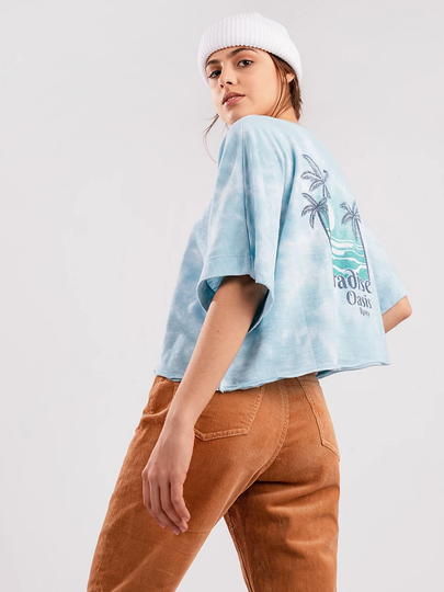 Roxy Happy Palms DSTF T-Shirt sininen