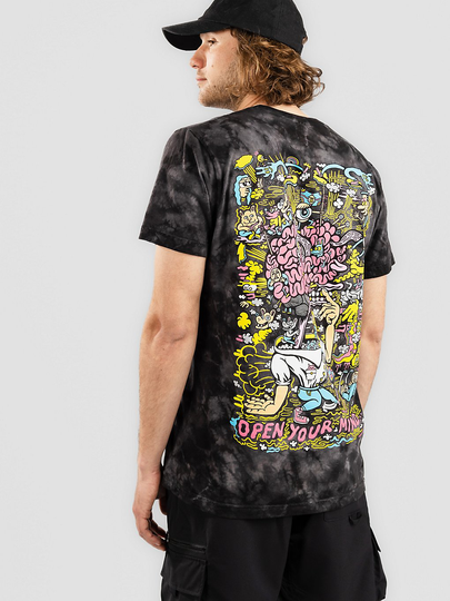 Killer Acid Open Your Mind T-Shirt musta