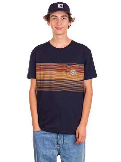 Quiksilver New Stripes T-Shirt sininen