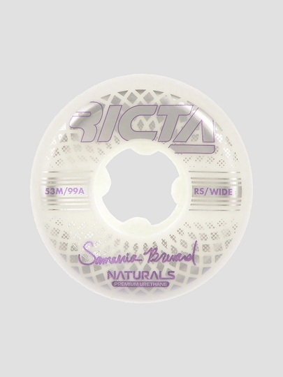 Ricta Brevard Reflective Naturals Wide 99A 53mm Wheels valkoinen
