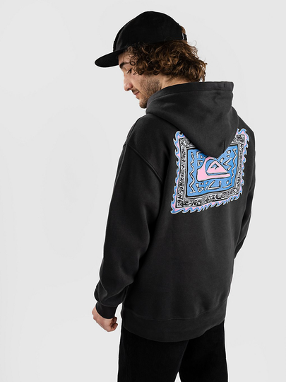 Quiksilver Neon Slab Hoodie musta