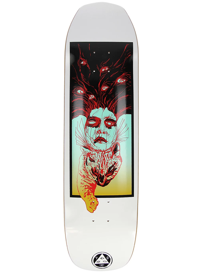 Welcome Stoker On Vimana 8.25" Skateboard Deck valkoinen