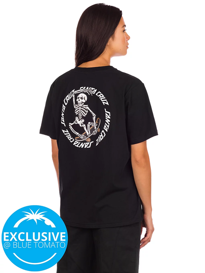 Santa Cruz BT Skate Riot T-Shirt musta