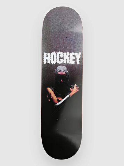 Hockey Skateboards Back Crack Shape 2 8.5" Skeittilaudan dekki musta
