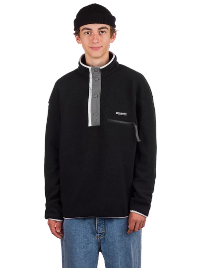 Columbia HelvetiaT Half Snap Hoodie musta