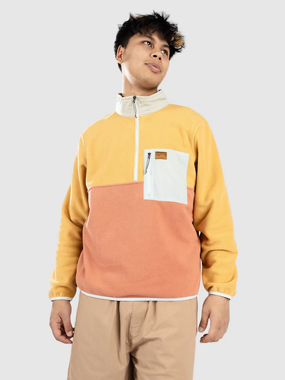 Patagonia Microdini 1/2 Half-Zip Fleeceneule keltainen