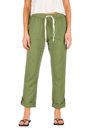 Roxy On The Seashore Pants vihreä