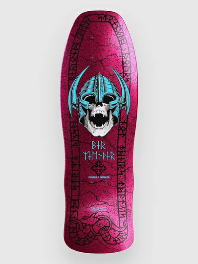 Powell Peralta Welinder Nordic Skull Shape 193B 9.715" Skeittilaudan dekki pinkki