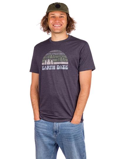 Tentree Earth Daze T-Shirt harmaa