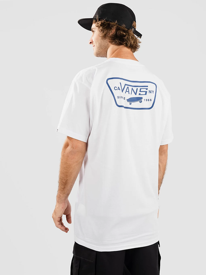 Vans Full Patch Back T-Shirt valkoinen