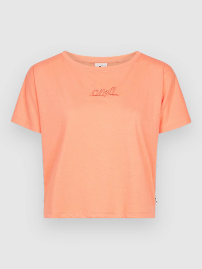 O'Neill Essentials Script Rape T-Paita pinkki