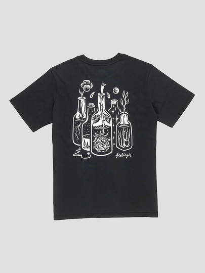 And Feelings Rose T-Shirt musta