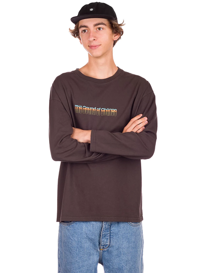 Rhythm Meridian Vintage Long Sleeve T-Shirt musta