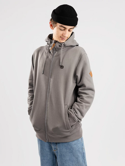 Kazane Pure Land Zip Hoodie harmaa