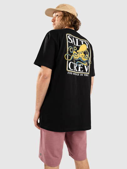 Salty Crew Ink Slinger Standard T-paita musta
