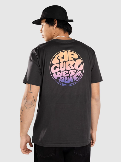 Rip Curl Wettie Passage Icon T-paita musta