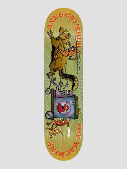 Toy Machine Axel Tallyho 8.0" Skateboard Deck vihreä