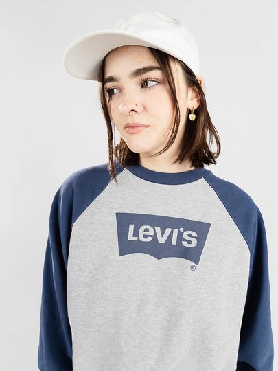 Levi's Vintage Raglan Crew Sweater harmaa