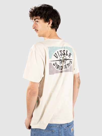 Vissla Shred Heads Organic T-paita valkoinen