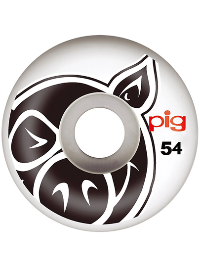 Pig Wheels Head 101A 54mm Wheels valkoinen