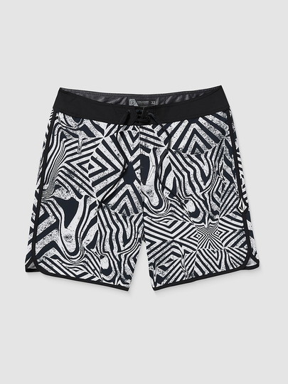 Volcom Infuse Scallop Mod 19 Surffishortsit musta