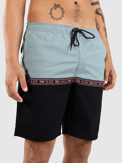 Rip Curl Raw Energy Split Volley Surffishortsit musta