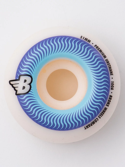 Bronx Wheels Swirl 100a 51mm Wheels kuviotu