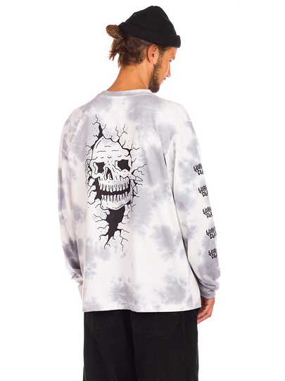 Lurking Class Cracked Longsleeve T-Shirt valkoinen