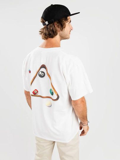 HUF Dirty Pool TT T-Shirt valkoinen