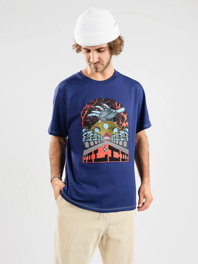 Volcom Elzo Durt Fa T-Shirt sininen