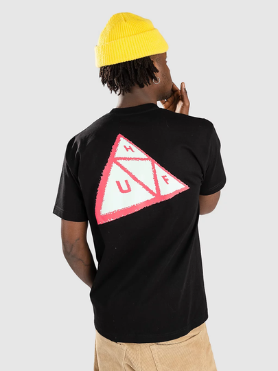 HUF Skewed TT T-paita musta
