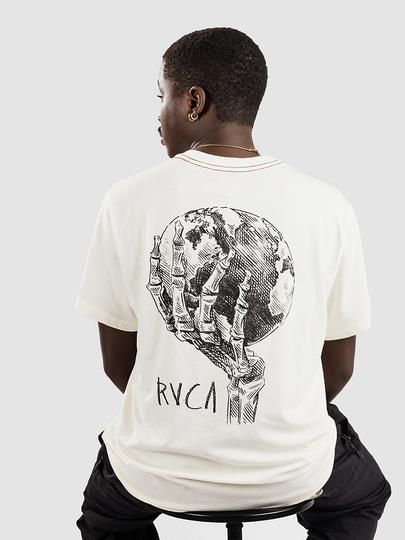 RVCA Doomsday T-Shirt valkoinen