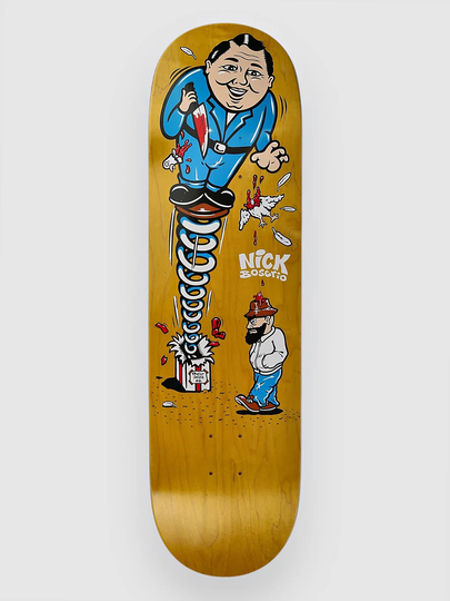 Polar Skate Nick Boserio Surprise 8.625" Skeittilaudan dekki keltainen