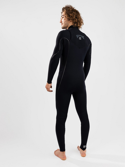 Billabong Furnace Comp 4/3 Chest Zip Wetsuit musta