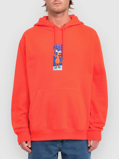 Volcom Olivmoose Huppari punainen
