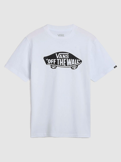 Vans Style 76 Kids T-Paita valkoinen