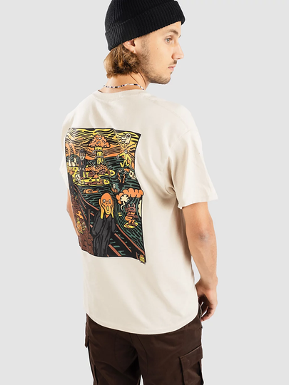 Killer Acid The Scream T-Shirt ruskea