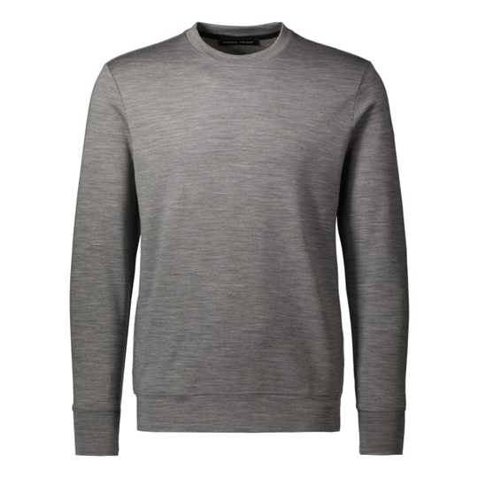 Formal Friday Ultrafine Merino Sweatshirt - Grey - Unisex - M